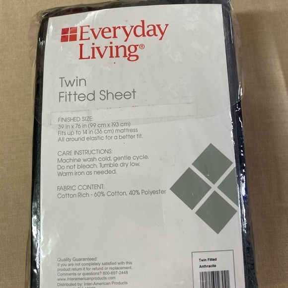 Everyday Living Twin Fitted Sheets 250 Thread Count (DF) - Picture 2 of 7